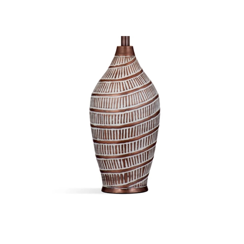 Santa Cruz Copper Resin Table Lamp