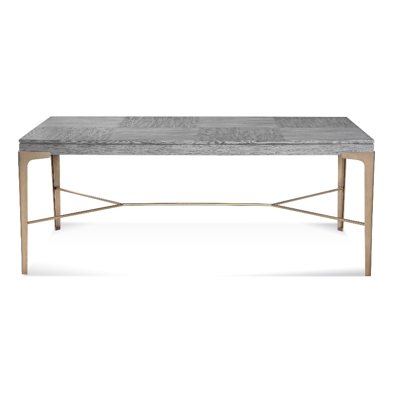 Nylah Dining Table in Gray Wood