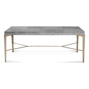 Nylah Dining Table in Gray Wood