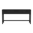 Pentak Console Table in Black Wood