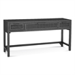Pentak Console Table in Black Wood