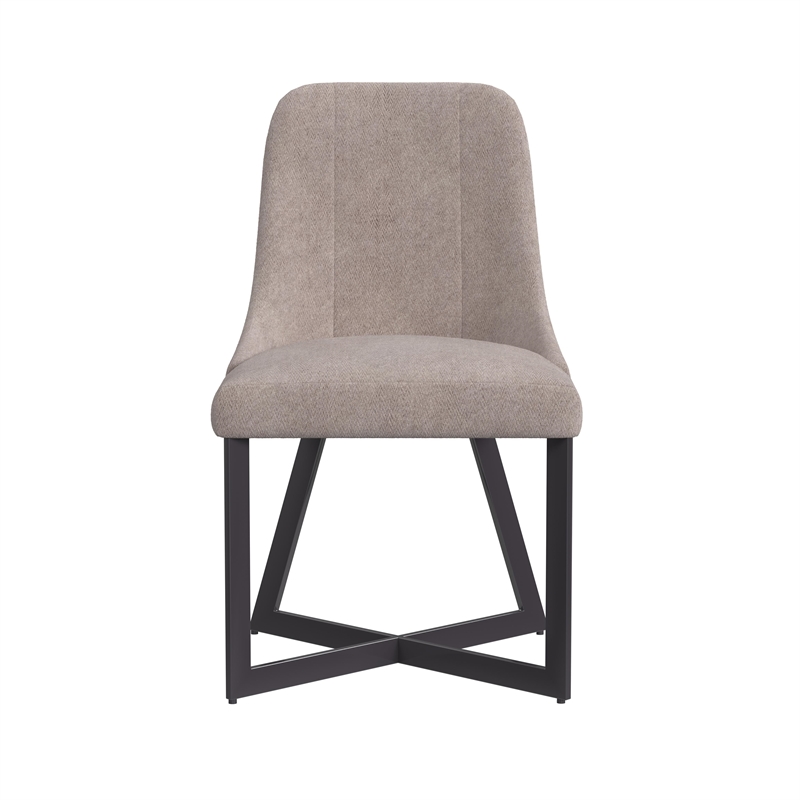 Trucco Dining Chair in Black Metal