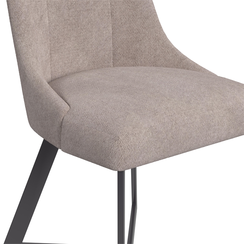 Trucco Dining Chair in Black Metal