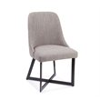 Trucco Dining Chair in Black Metal
