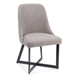 Trucco Dining Chair in Black Metal