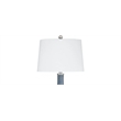 Nanda Table Lamp in Blue Art Glass