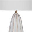 Josephine Table Lamp in White Ceramic