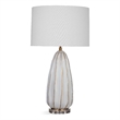 Josephine Table Lamp in White Ceramic