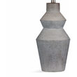 Roster Table Lamp in Gray Cement Stone