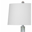 Bassett Mirror Berry Table Lamp in Green Glass