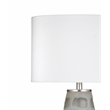 DePau Table Lamp in Gray Glass
