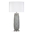 DePau Table Lamp in Gray Glass