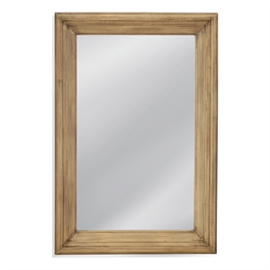 Geoffrey Wall Mirror in Gold Metal