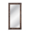 Zip Floor Mirror in Natural Engineered Wood