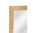 Agatha Leaner Mirror in Gold Finished Pine Wood Frame