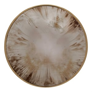 Hovland Wall Mirror in Gold Metal