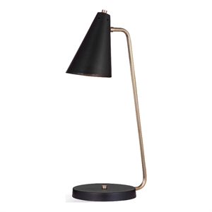 inyo table lamp in black metal