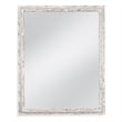 Tuolumene Wall Mirror in Distressed White Engineered Wood