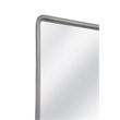 Vinca Wall Mirror in Silver Metal