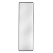 Vinca Wall Mirror in Silver Metal
