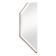 Arlington Wall Mirror in Gold Metal
