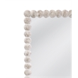 Mandith Floor Mirror in White Wood