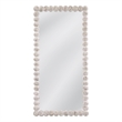 Mandith Floor Mirror in White Wood