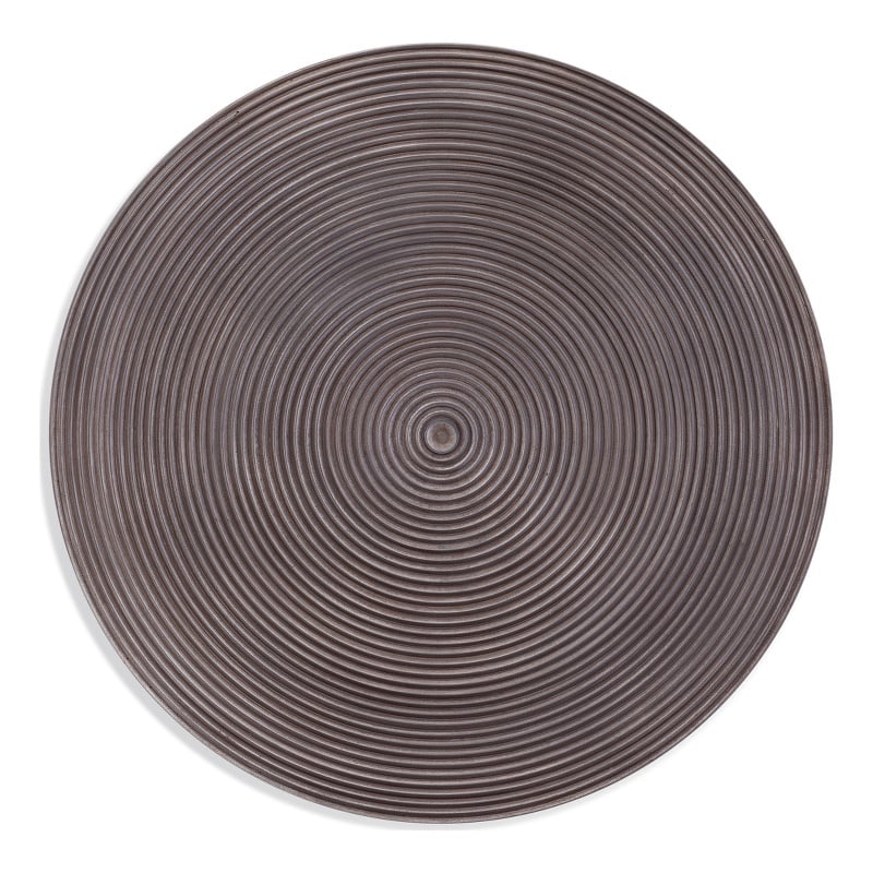Rao Wall Hanging in Brown Hand Carved Wood