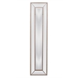 Pompano Floor Mirror in Brown Wood Frame