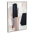 Milano in Black Gallery Wrapped Canvas Fabric