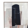 Milano in Black Gallery Wrapped Canvas Fabric