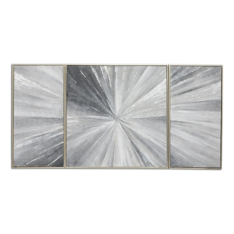 Cambric in Silver Canvas Fabric
