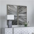 Cambric in Silver Canvas Fabric