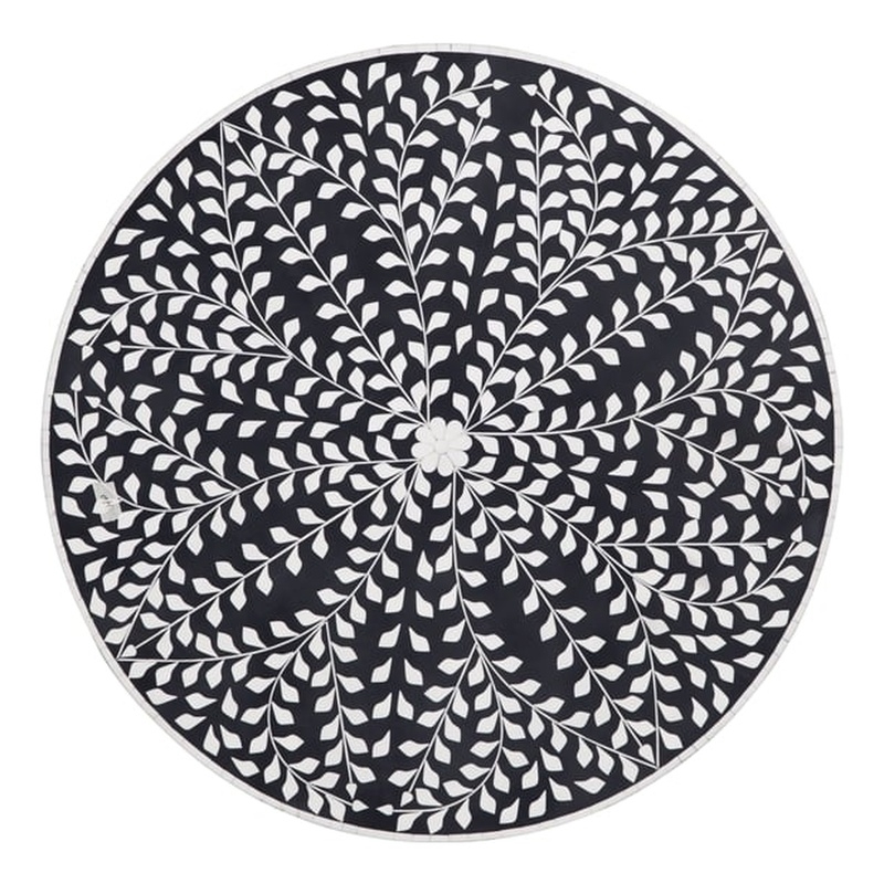 Everlasting Wall Art in Black Engineered Wood