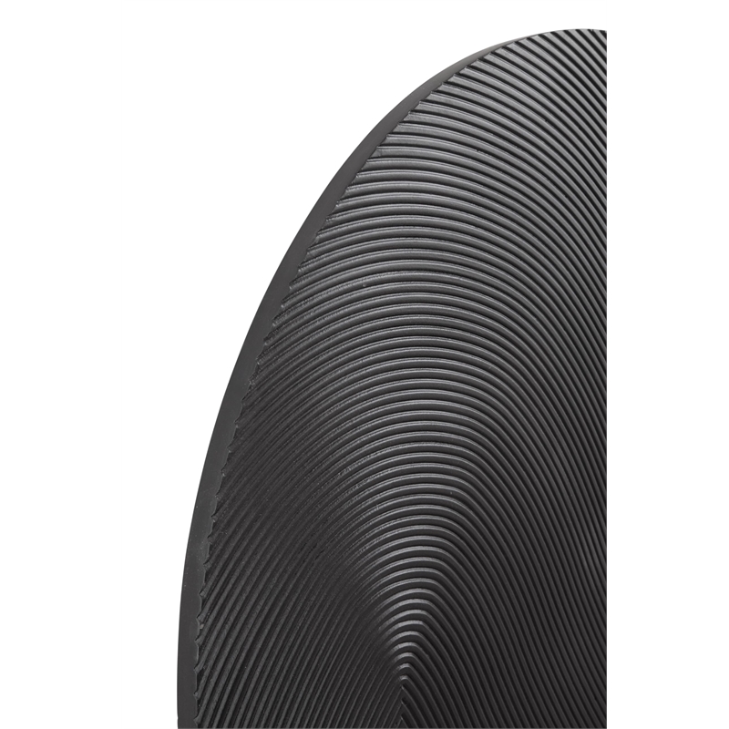 Sundra Wall Art in Black Engineered Wood