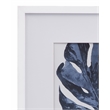 Palms Set of 2 on Matted Prints with White Polyurethane Frame