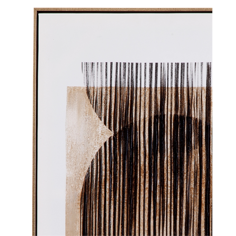 Together in Gold Canvas Fabric