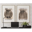 Together in Gold Canvas Fabric