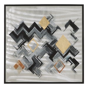 Ways in Aluminum with Black Metal Frame