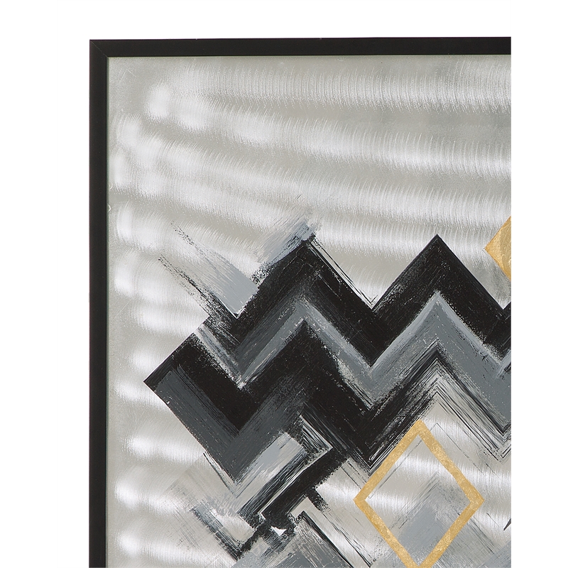 Ways in Aluminum with Black Metal Frame