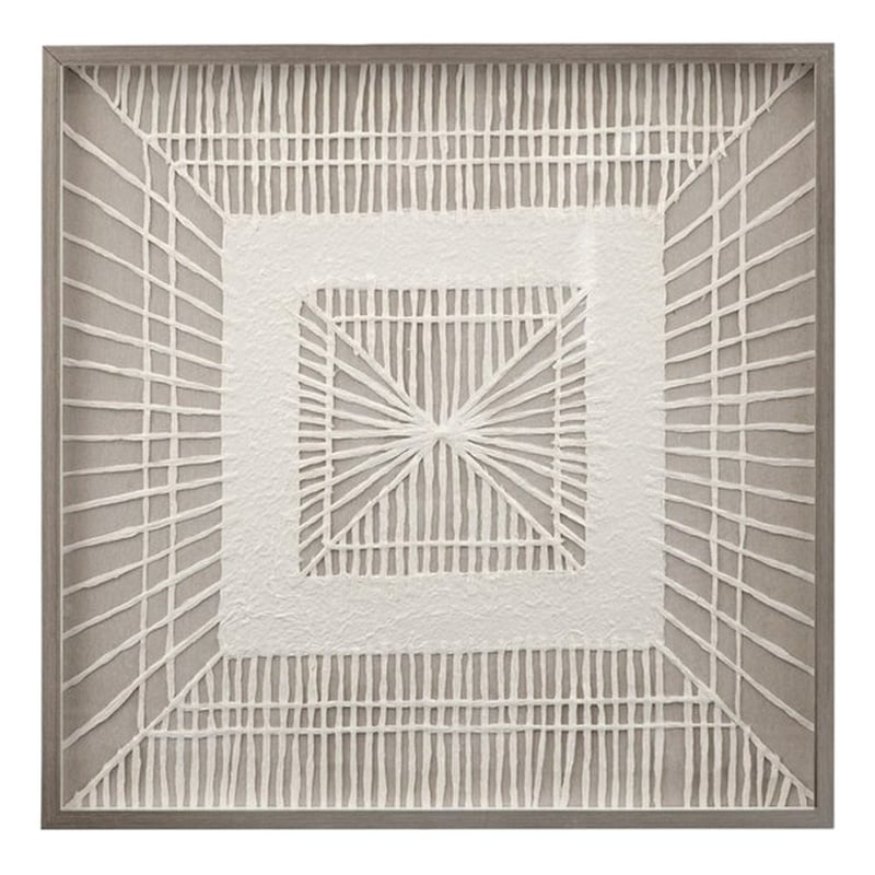 Bedford Wall Art in Beige Engineered Wood