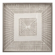 Bedford Wall Art in Beige Engineered Wood
