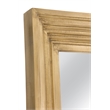 Brass Clad Floor Standing Mirror