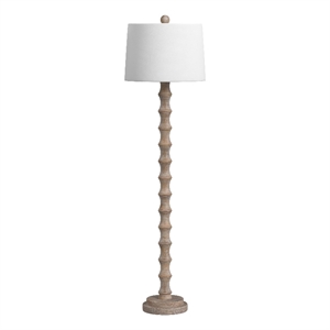 tonio floor lamp in natural wood