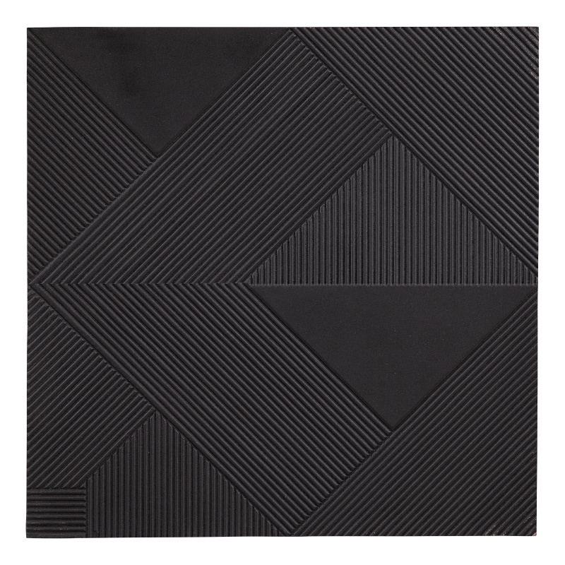 Board Game Wall Hanging in Black Engineered Wood