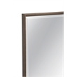 Bassett Mirror Belden Traditional Wood & Glass Floor Mirror in Brown