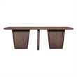 Lasso Modern Inspired Rectangular Cocktail Table in Natural Wood