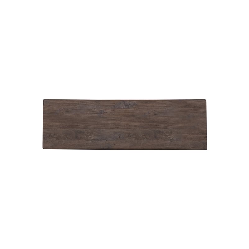 Bassett Mirror Lasso Modern Wood Console Table in Natural/Brown