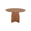 Bartlett Natural Finished Modern Organic Wood Dining Table
