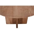 Bartlett Natural Finished Modern Organic Wood Dining Table